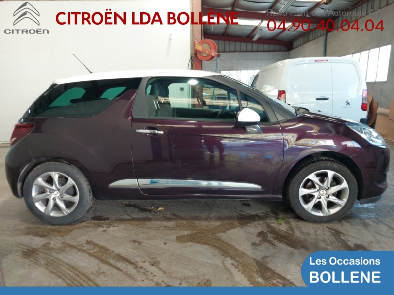 Vente occasion DS DS 3 PureTech 82ch So Chic - Prix : 8990€ - LDA Citroën Bollène