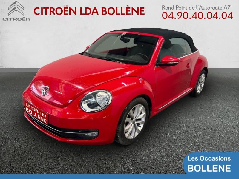 Vente occasion VOLKSWAGEN Coccinelle Cabriolet 2.0 TDI 110ch BlueMotion Technology FAP - Prix : 14490€ - LDA Citroën Bollène