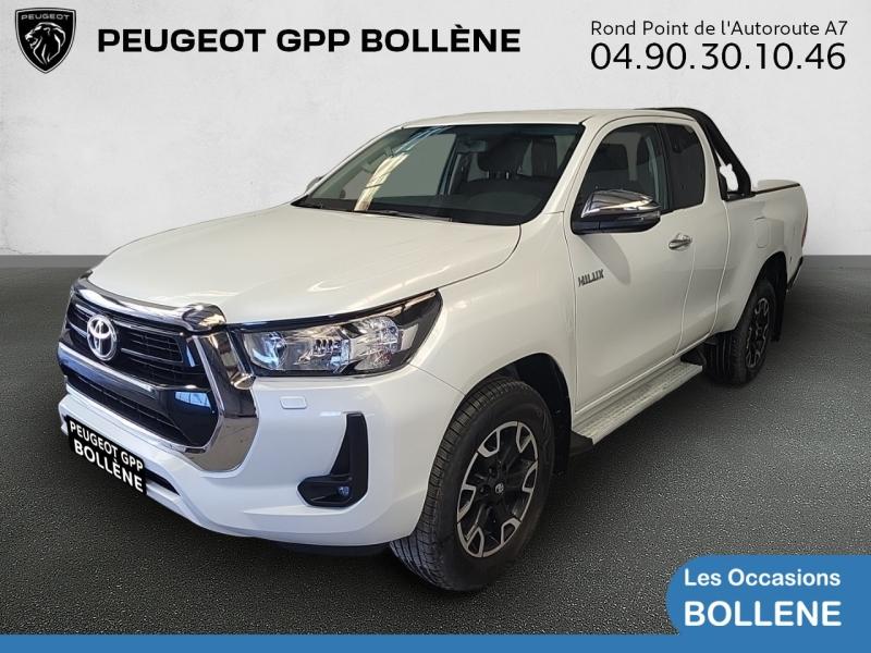 Vente occasion TOYOTA Hilux 2.4 D-4D X-Tra Cabine Légende 4WD BVA RC21 - Prix : 39588€ - GPP Peugeot Bollène