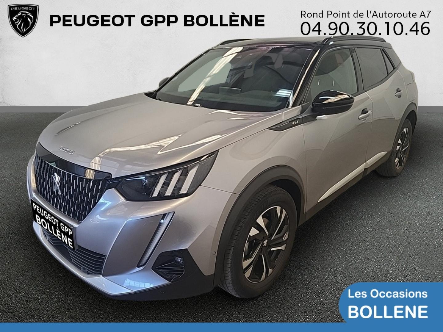Vente occasion PEUGEOT 2008 1.2 PureTech 130ch S&S GT Line EAT8 7cv - Prix : 14490€ - GPP Peugeot Bollène