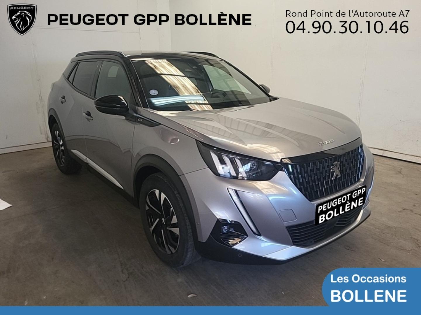 Vente occasion PEUGEOT 2008 1.2 PureTech 130ch S&S GT Line EAT8 7cv - Prix : 14490€ - GPP Peugeot Bollène