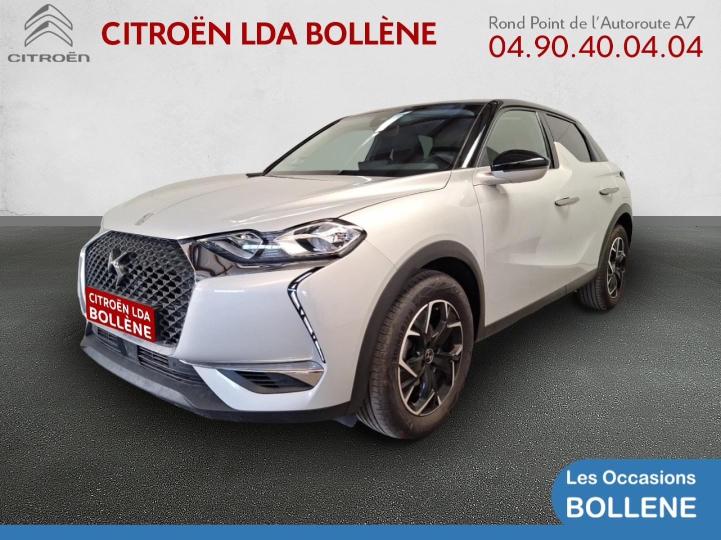 Vente occasion DS DS 3 Crossback PureTech 130ch Bastille Automatique - Prix : 16490€ - LDA Citroën Bollène