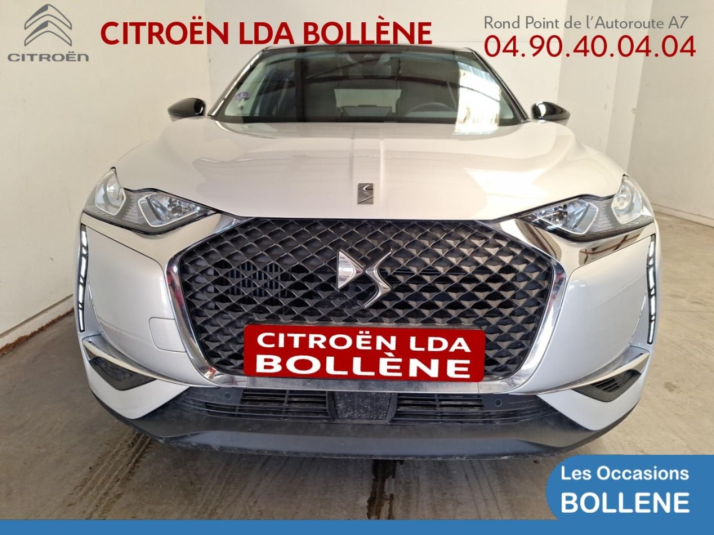 Vente occasion DS DS 3 Crossback PureTech 130ch Bastille Automatique - Prix : 16490€ - LDA Citroën Bollène