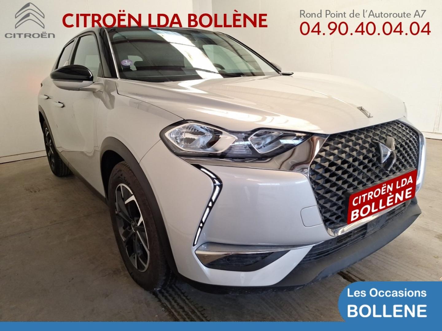 Vente occasion DS DS 3 Crossback PureTech 130ch Bastille Automatique - Prix : 16490€ - LDA Citroën Bollène