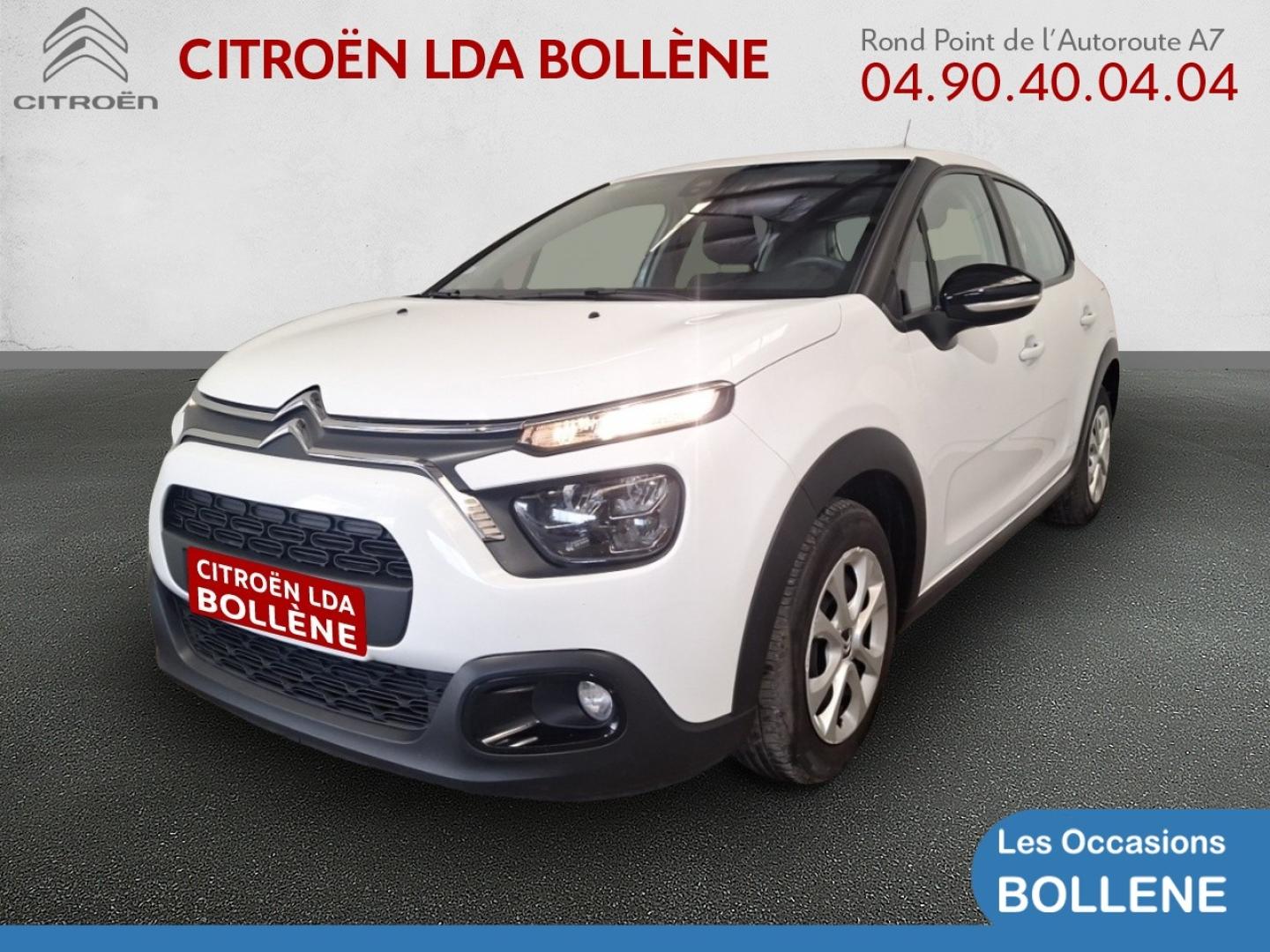 Vente occasion CITROEN C3 Sté 1.5 BlueHDi 100ch S&S Feel - Prix : 5990€ - LDA Citroën Bollène