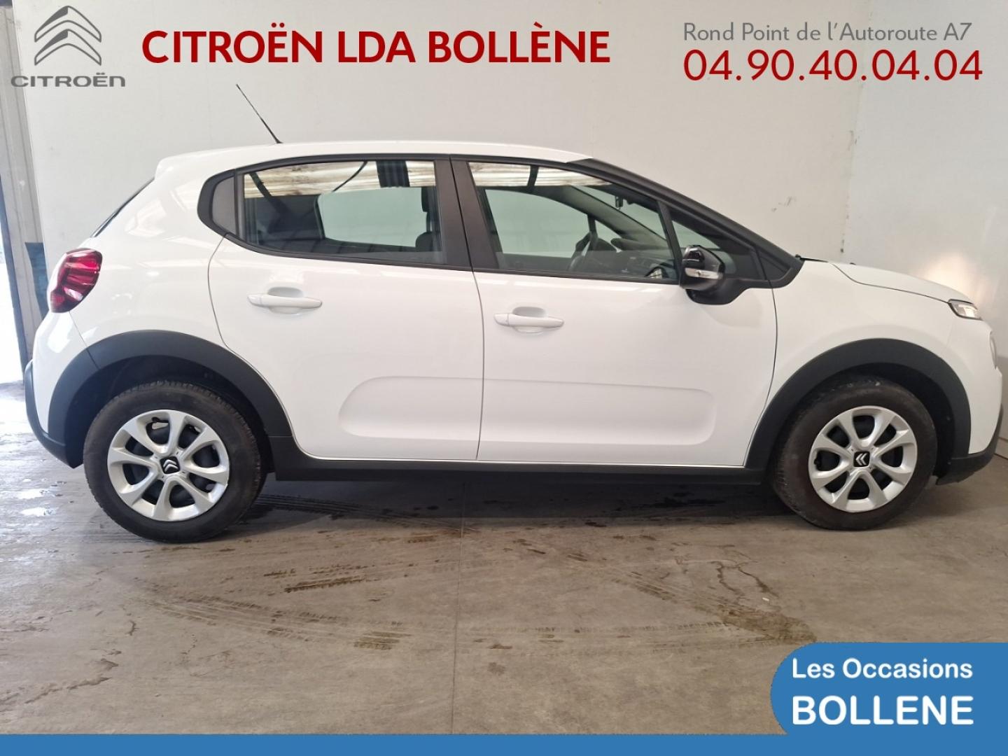 Vente occasion CITROEN C3 Sté 1.5 BlueHDi 100ch S&S Feel - Prix : 5990€ - LDA Citroën Bollène