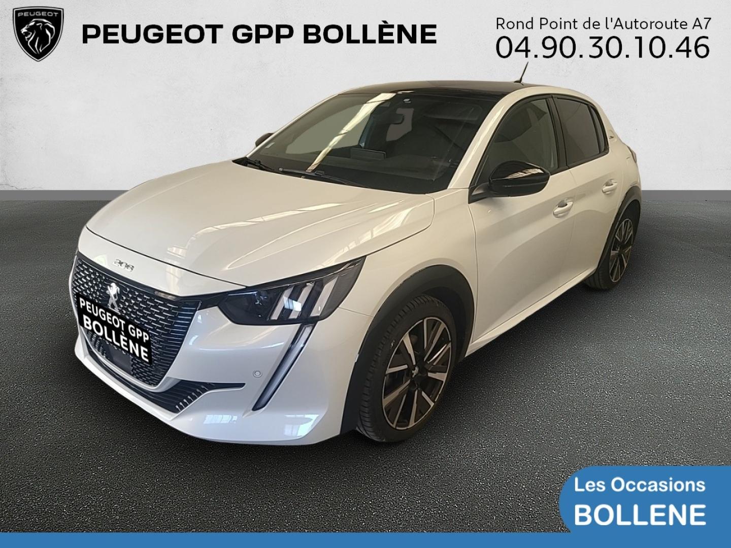 Vente occasion PEUGEOT 208 1.5 BlueHDi 100ch S&S GT Line - Prix : 14690€ - GPP Peugeot Bollène