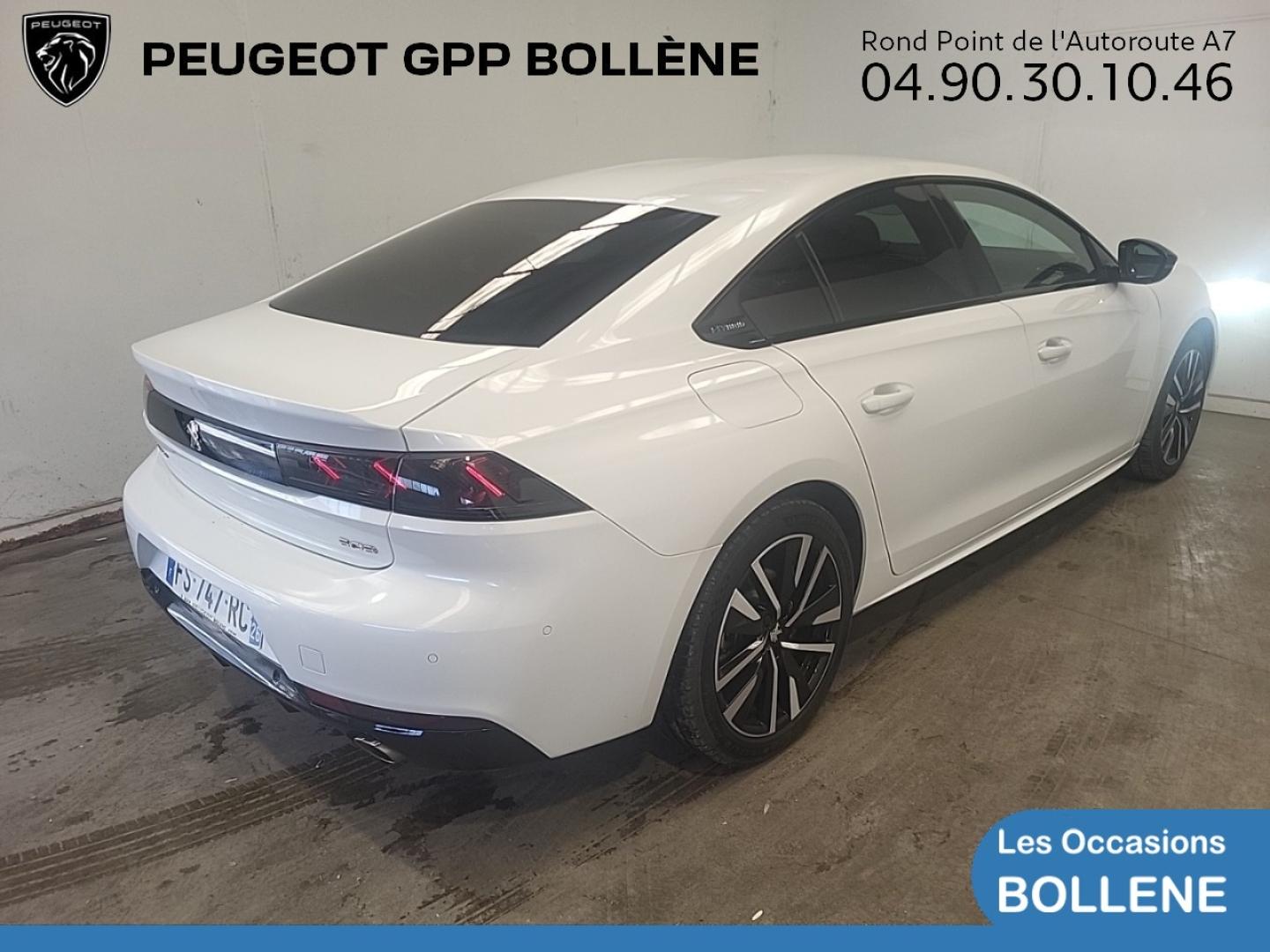 Vente occasion PEUGEOT 508 HYBRID 225ch GT e-EAT8 - Prix : 20790€ - GPP Peugeot Bollène