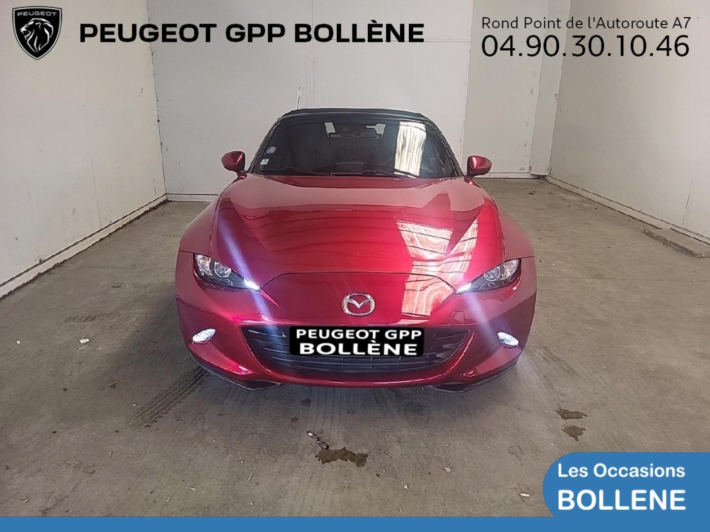 Vente occasion MAZDA MX-5 2.0 SKYACTIV-G 184ch Sélection Euro6d-T 2021 - Prix : 27490€ - GPP Peugeot Bollène
