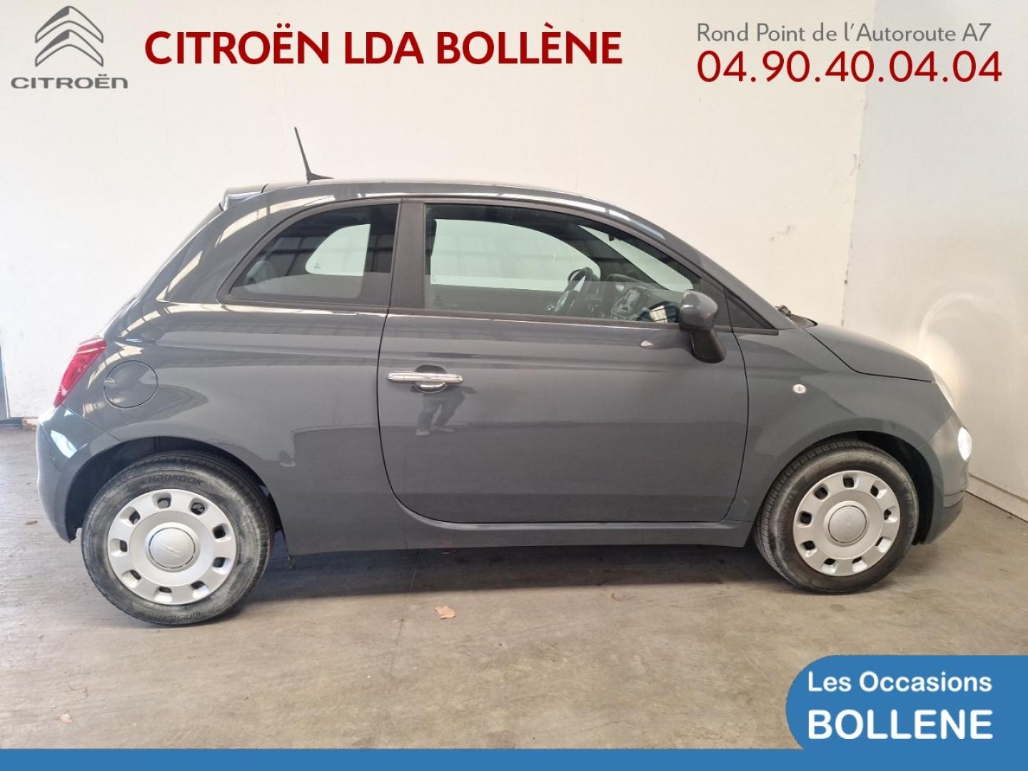 Vente occasion FIAT 500 1.0 70ch BSG S&S Pop - Prix : 9990€ - LDA Citroën Bollène