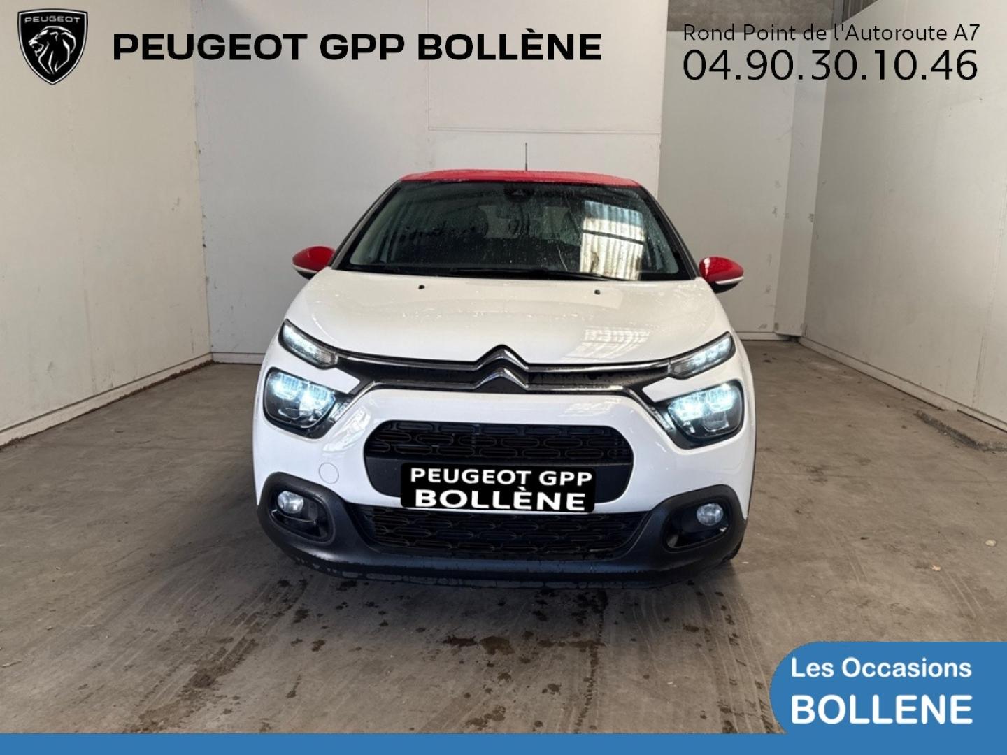 Vente occasion CITROEN C3 1.2 PureTech 83ch S&S Shine - Prix : 10990€ - GPP Peugeot Bollène