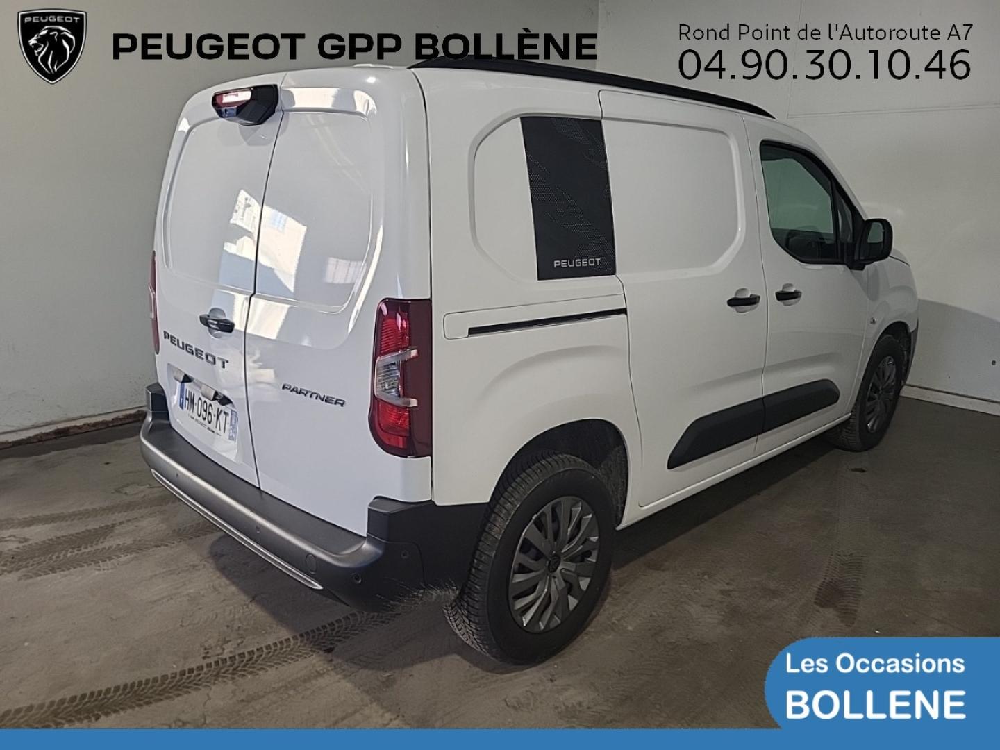 Vente occasion PEUGEOT Partner M Diesel 130ch automatique Pro Skill - Prix : 28428€ - GPP Peugeot Bollène