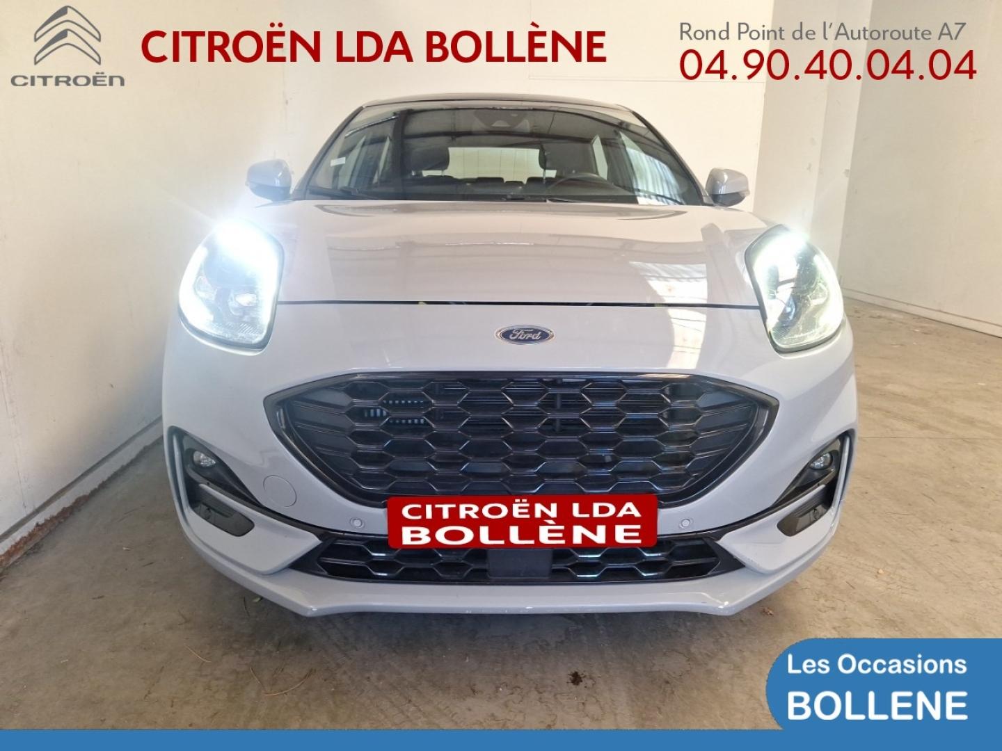 Vente occasion FORD Puma 1.0 EcoBoost 125ch mHEV ST-Line X 6cv - Prix : 13990€ - LDA Citroën Bollène