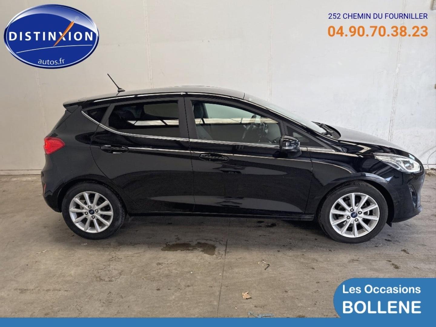 Vente occasion FORD Fiesta 1.0 EcoBoost 100ch Stop&Start Titanium 5p Euro6.2 - Prix : 8690€ - VSP Bollène