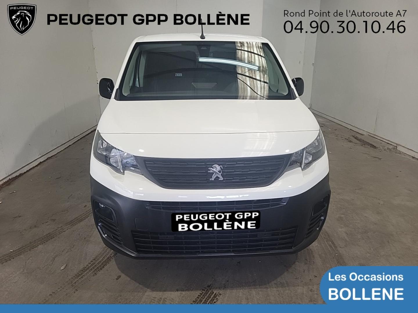 Vente occasion PEUGEOT Partner Standard 650kg BlueHDi 100ch S&S Asphalt - Prix : 12828€ - GPP Peugeot Bollène