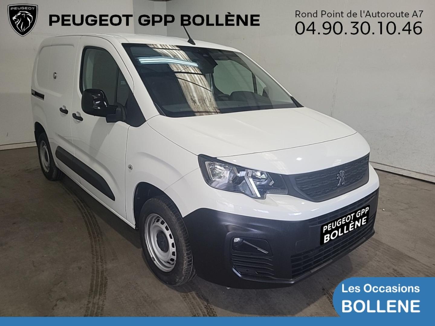 Vente occasion PEUGEOT Partner Standard 650kg BlueHDi 100ch S&S Asphalt - Prix : 12828€ - GPP Peugeot Bollène