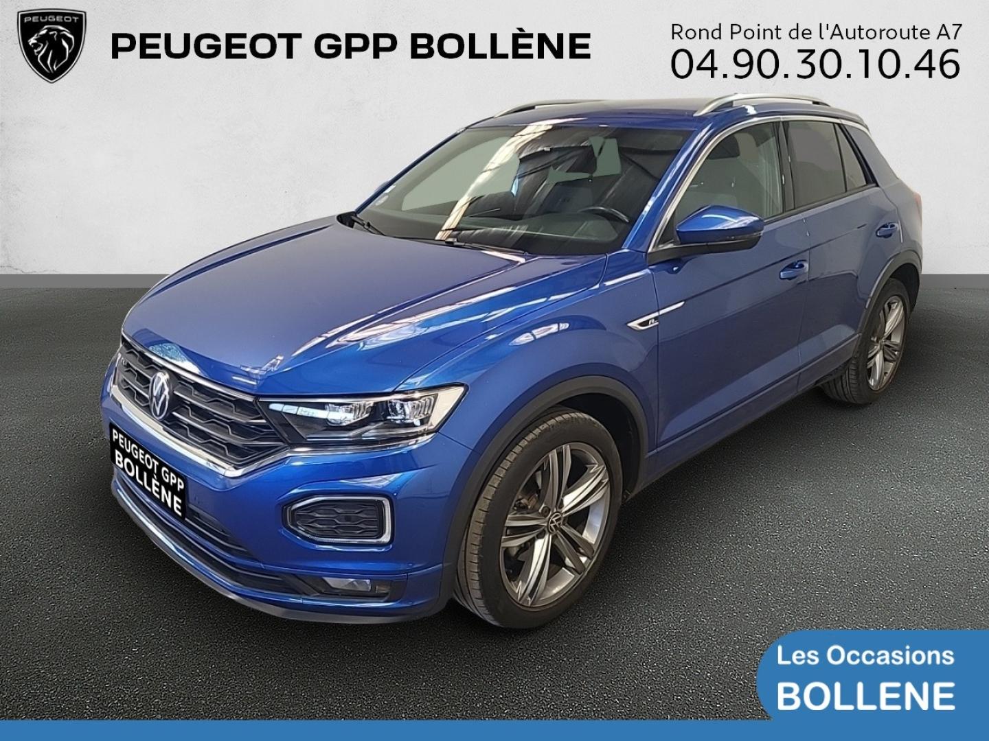 Vente occasion VOLKSWAGEN T-Roc 1.5 TSI EVO 150ch R-Line DSG7 - Prix : 19990€ - GPP Peugeot Bollène
