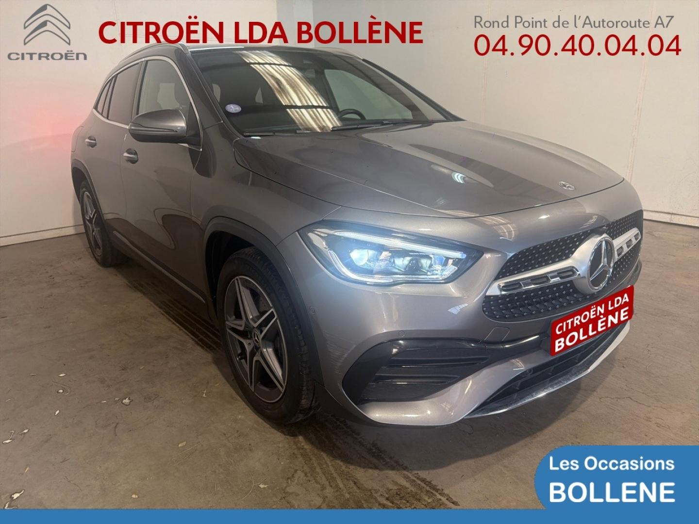 Vente occasion MERCEDES-BENZ GLA 250 e 160+102ch AMG Line 8G-DCT - Prix : 33990€ - LDA Citroën Bollène