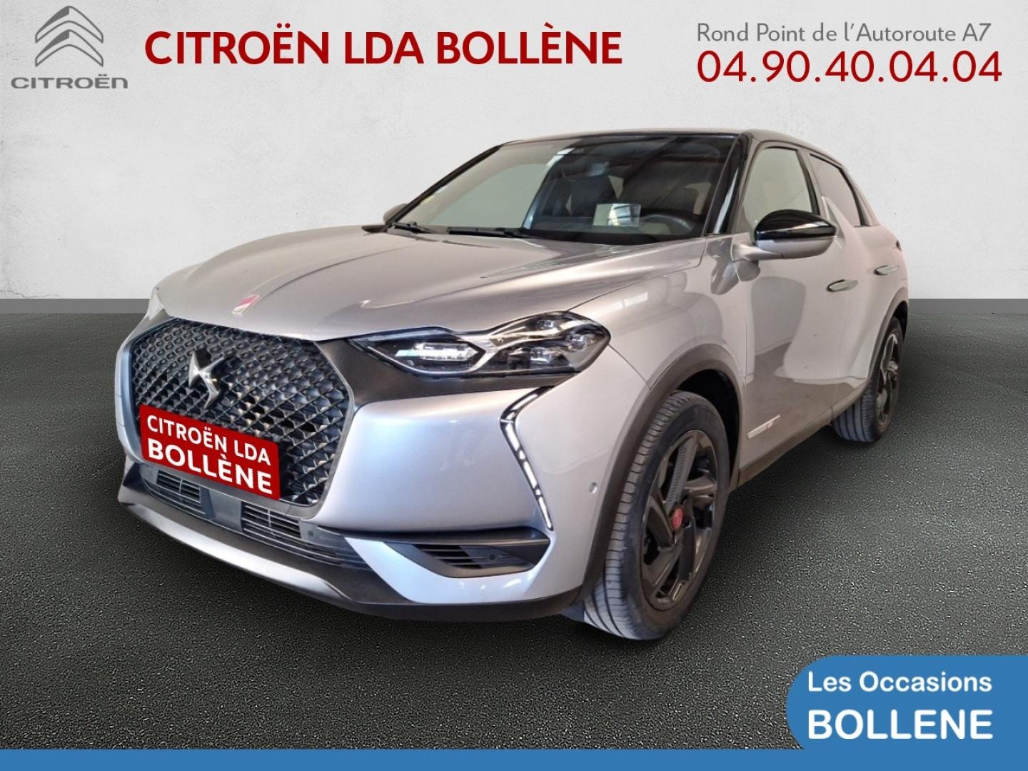 Vente occasion DS DS 3 Crossback BlueHDi 130ch Performance Line Automatique - Prix : 15690€ - LDA Citroën Bollène