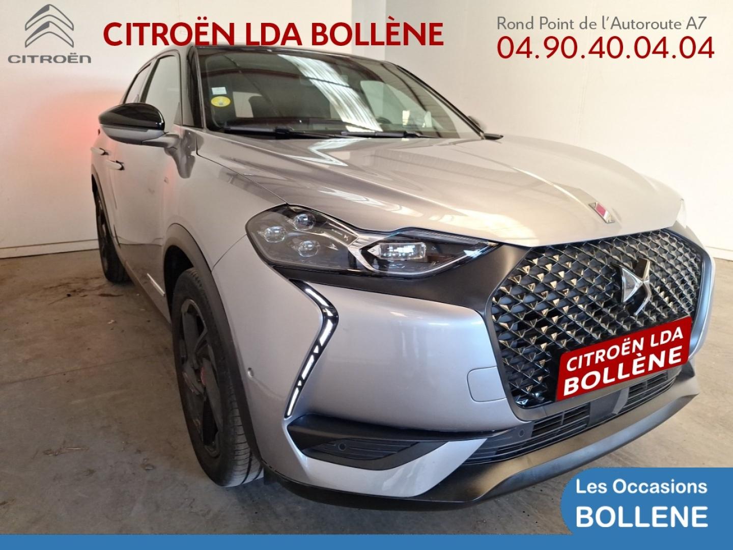 Vente occasion DS DS 3 Crossback BlueHDi 130ch Performance Line Automatique - Prix : 15690€ - LDA Citroën Bollène