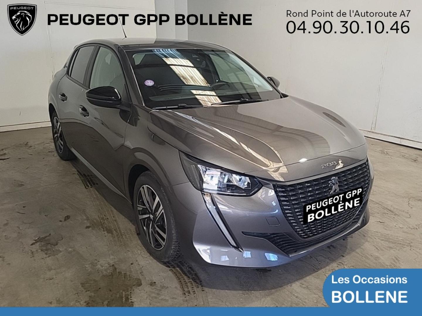 Vente occasion PEUGEOT 208 1.2 PureTech 100ch S&S Style EAT8 - Prix : 15990€ - GPP Peugeot Bollène