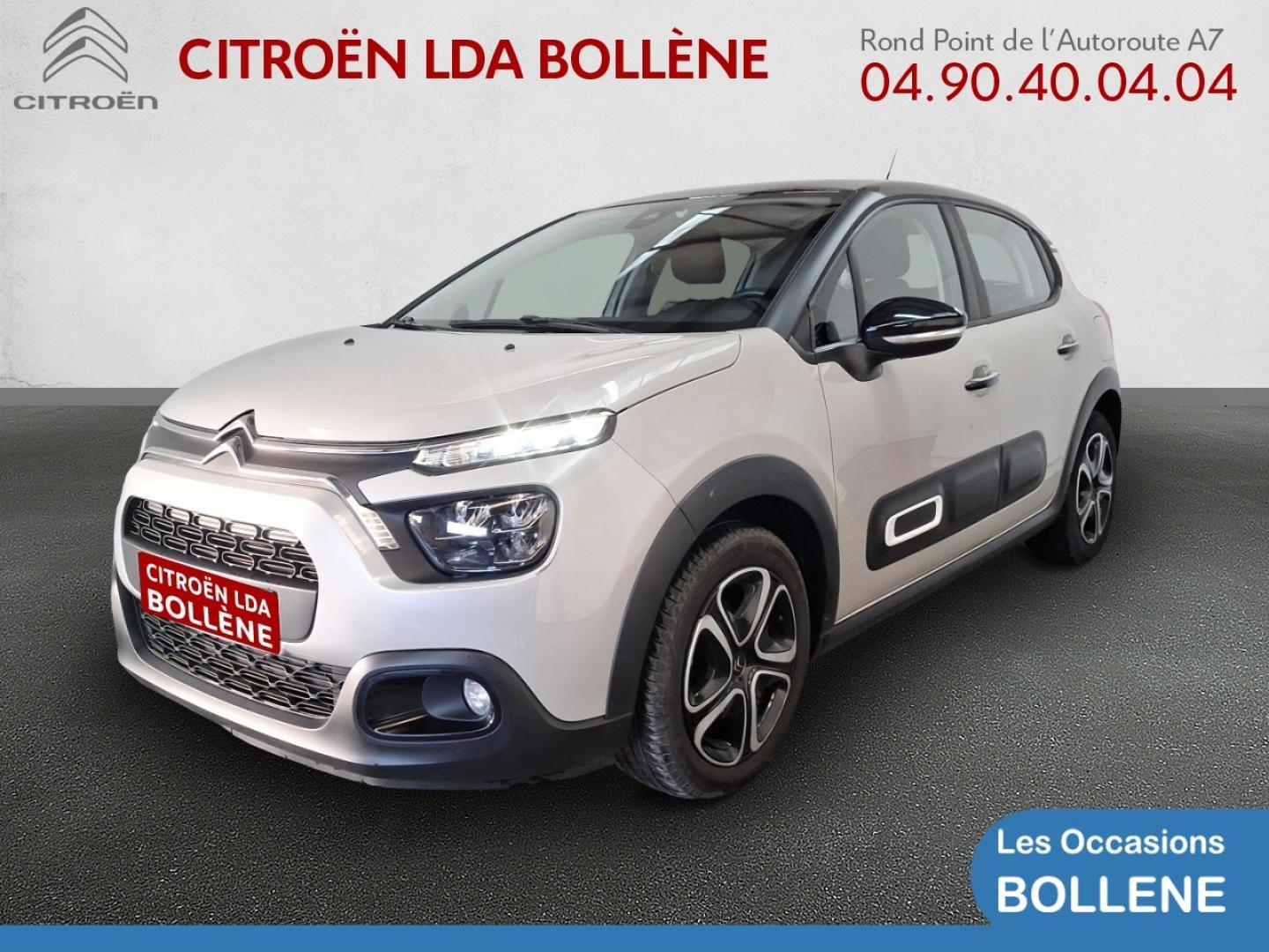 Vente occasion CITROEN C3 1.2 PureTech 110ch S&S Shine EAT6 - Prix : 13690€ - LDA Citroën Bollène