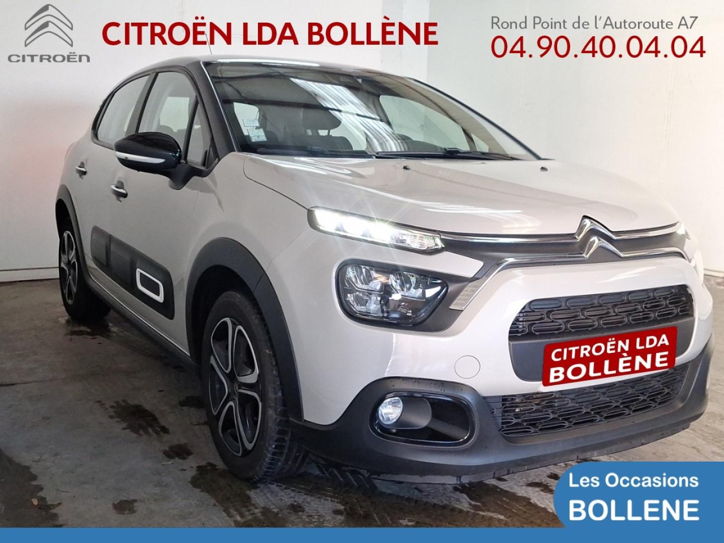 Vente occasion CITROEN C3 1.2 PureTech 110ch S&S Shine EAT6 - Prix : 13690€ - LDA Citroën Bollène