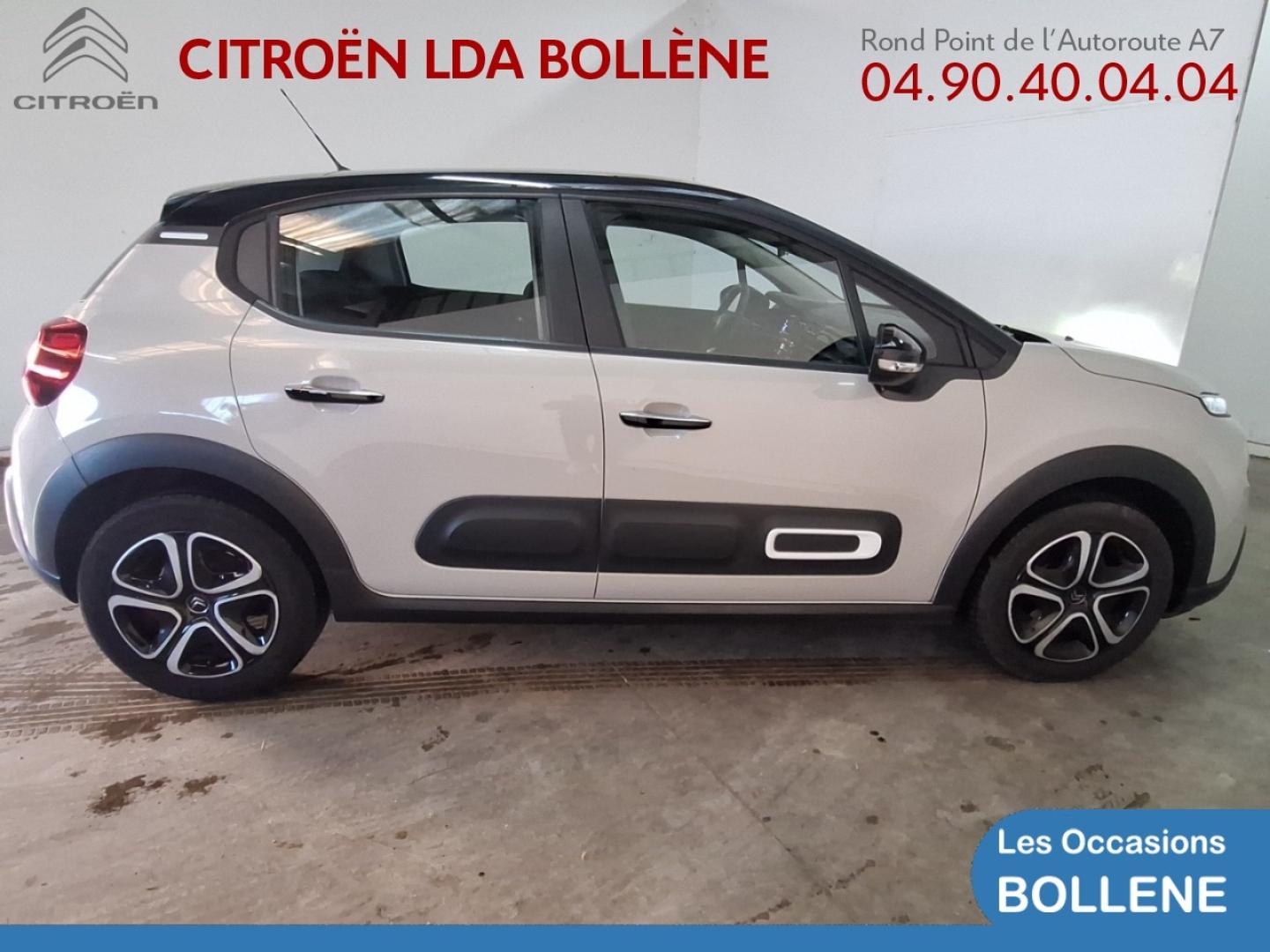 Vente occasion CITROEN C3 1.2 PureTech 110ch S&S Shine EAT6 - Prix : 13690€ - LDA Citroën Bollène