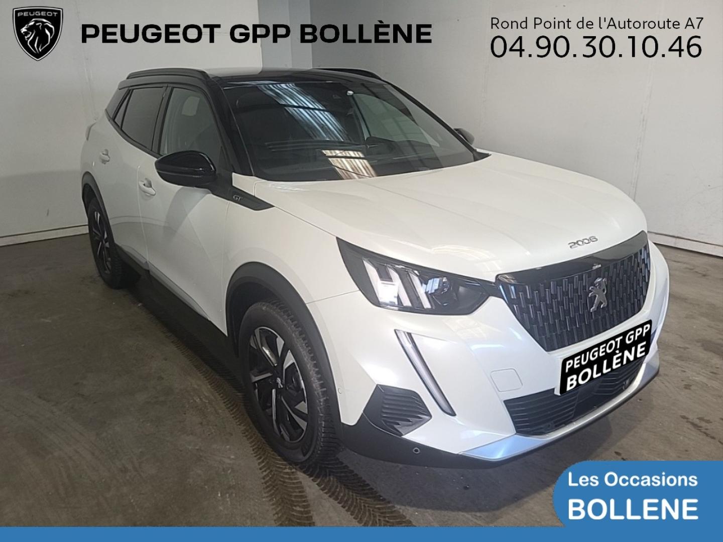 Vente occasion PEUGEOT 2008 1.2 PureTech 130ch S&S GT EAT8 - Prix : 15990€ - GPP Peugeot Bollène