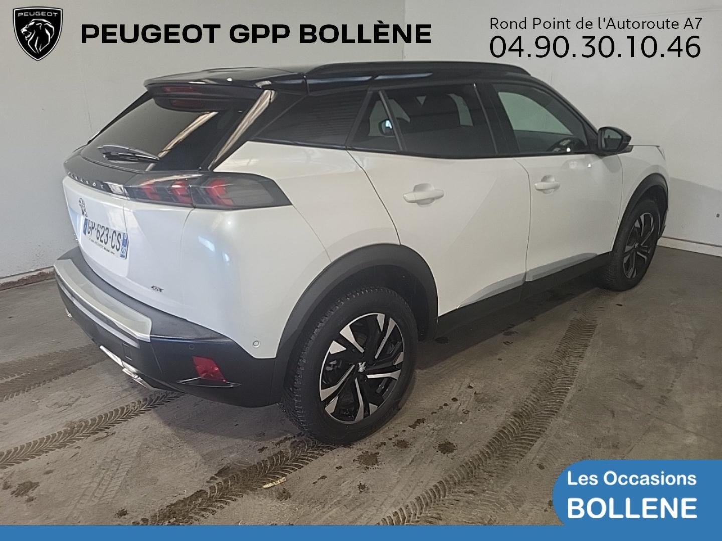 Vente occasion PEUGEOT 2008 1.2 PureTech 130ch S&S GT EAT8 - Prix : 15990€ - GPP Peugeot Bollène