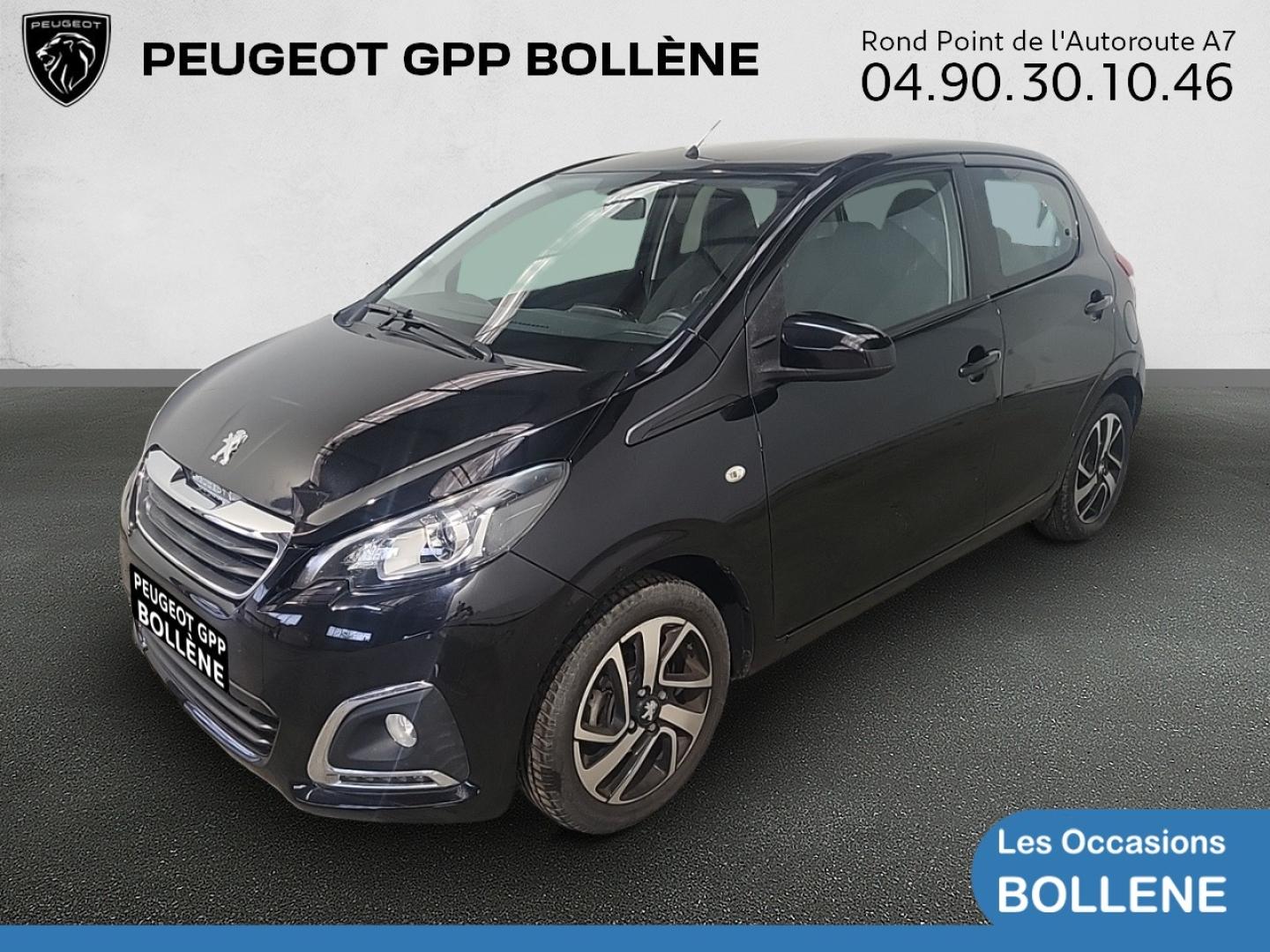 Vente occasion PEUGEOT 108 VTi 72 Allure S&S 4cv 5p - Prix : 8990€ - GPP Peugeot Bollène