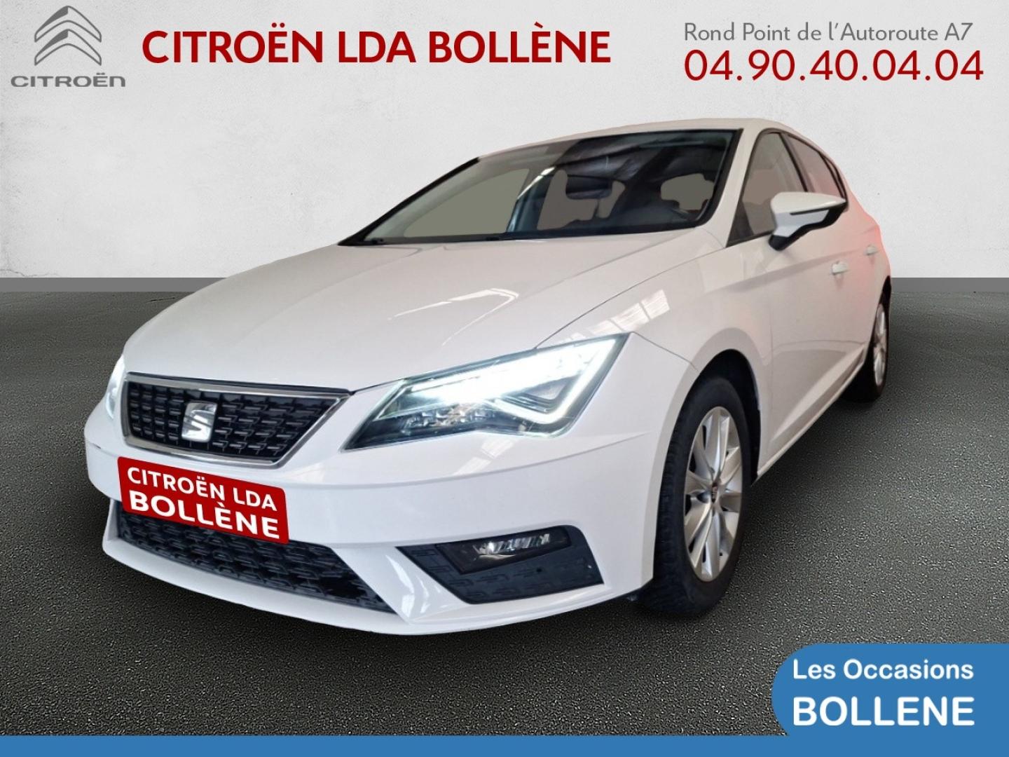 Vente occasion SEAT Leon 1.0 TSI 115ch Style 105g - Prix : 14690€ - LDA Citroën Bollène