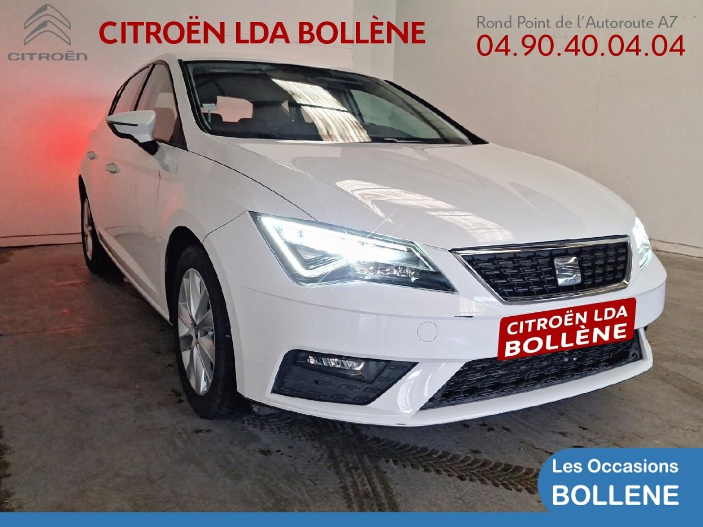 Vente occasion SEAT Leon 1.0 TSI 115ch Style 105g - Prix : 14690€ - LDA Citroën Bollène