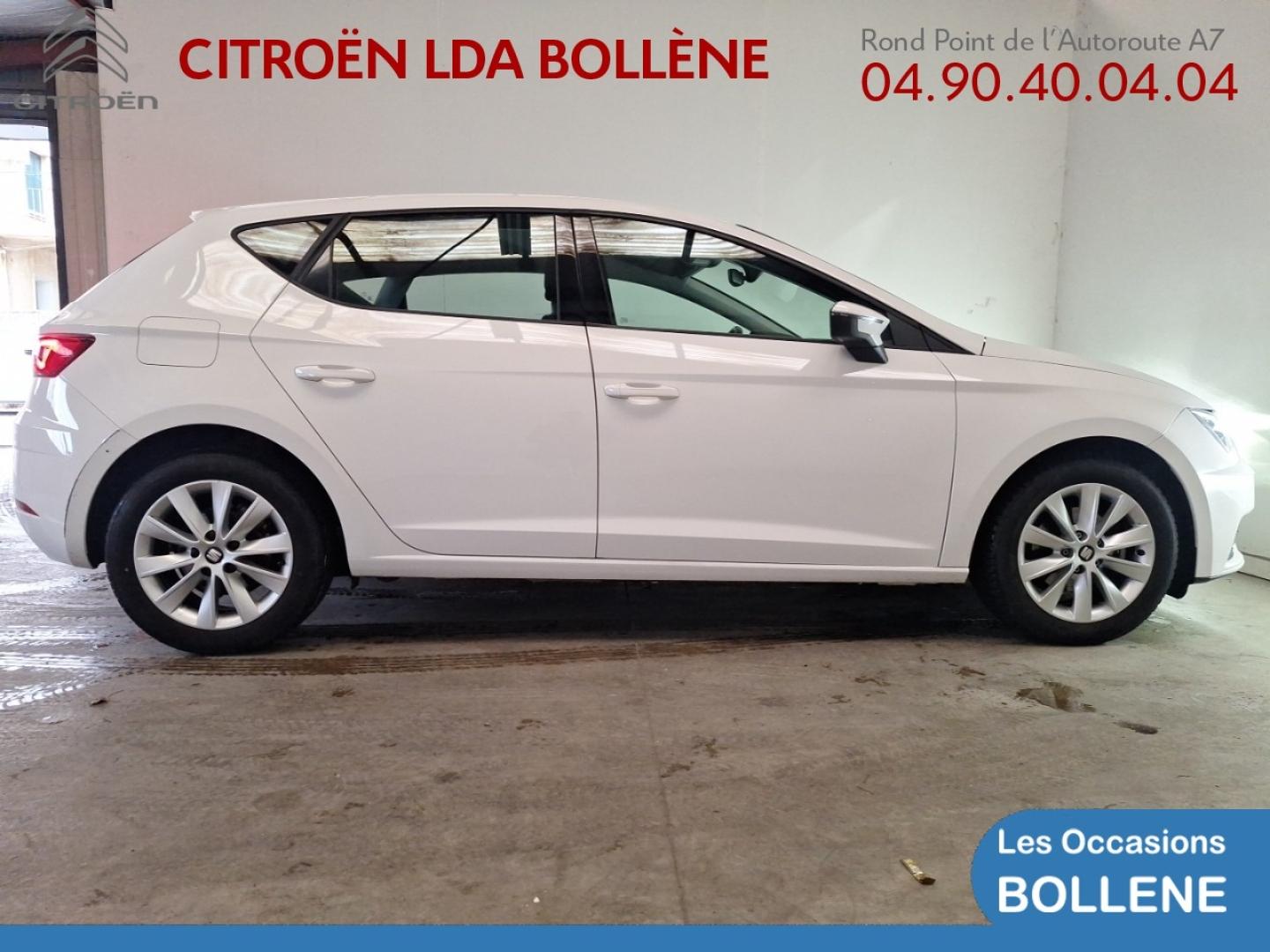 Vente occasion SEAT Leon 1.0 TSI 115ch Style 105g - Prix : 14690€ - LDA Citroën Bollène