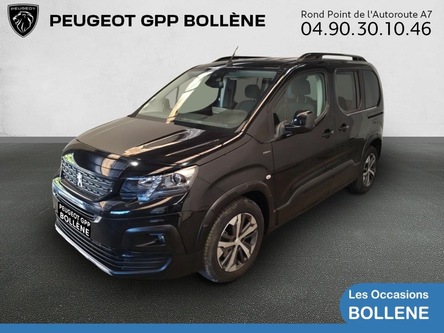 Vente occasion PEUGEOT Rifter 1.5 BlueHDi 130ch S&S Standard GT Line EAT8 - Prix : 18990€ - GPP Peugeot Bollène