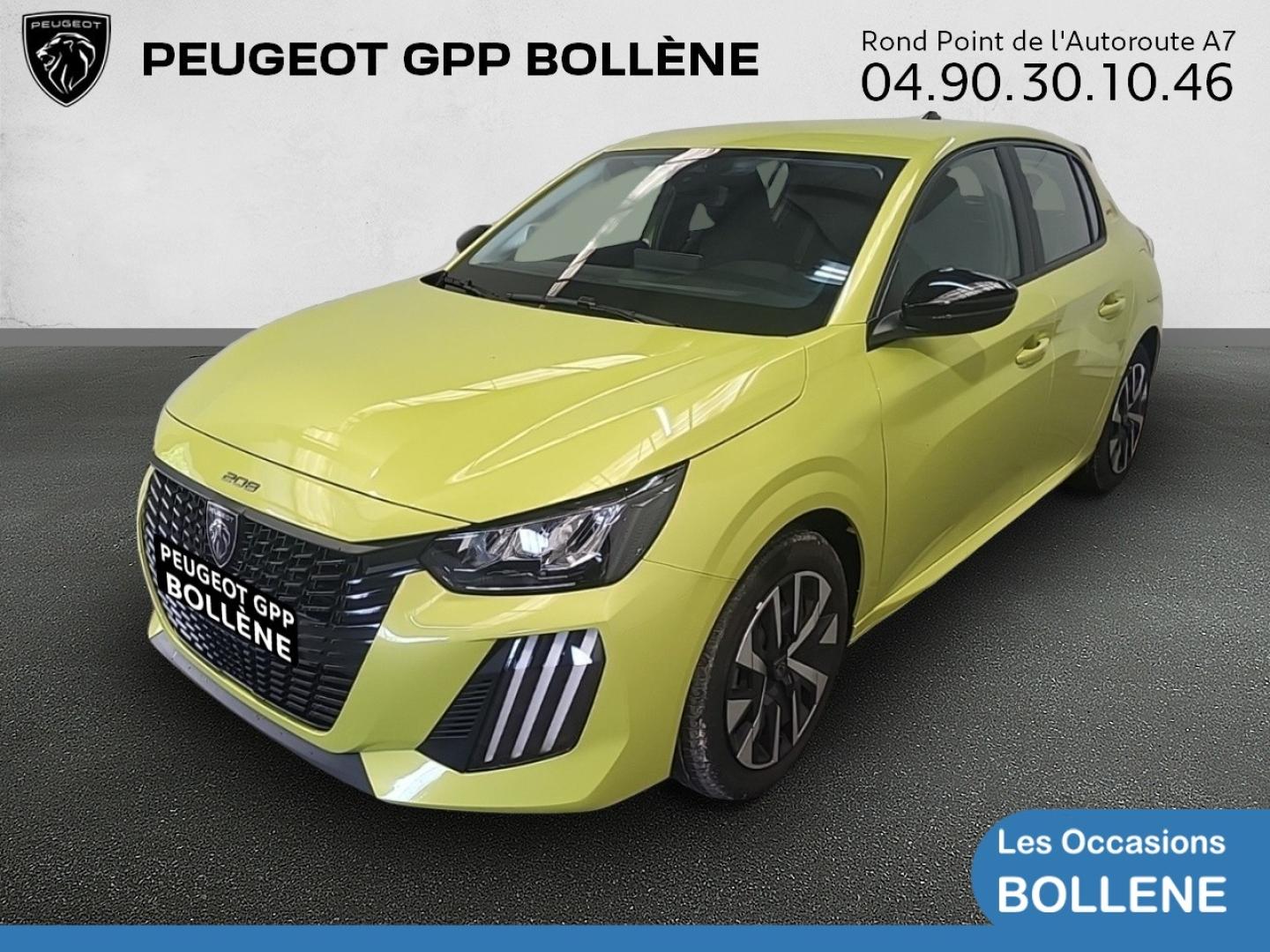 Vente occasion PEUGEOT 208 1.2 Hybrid 110ch Style e-DCS6 - Prix : 17490€ - GPP Peugeot Bollène