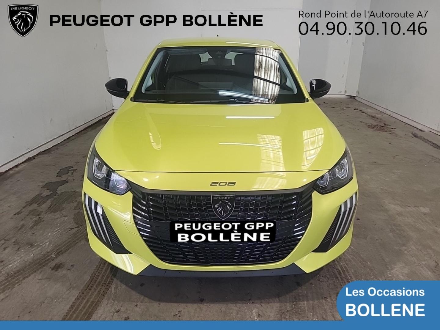 Vente occasion PEUGEOT 208 1.2 Hybrid 110ch Style e-DCS6 - Prix : 17490€ - GPP Peugeot Bollène