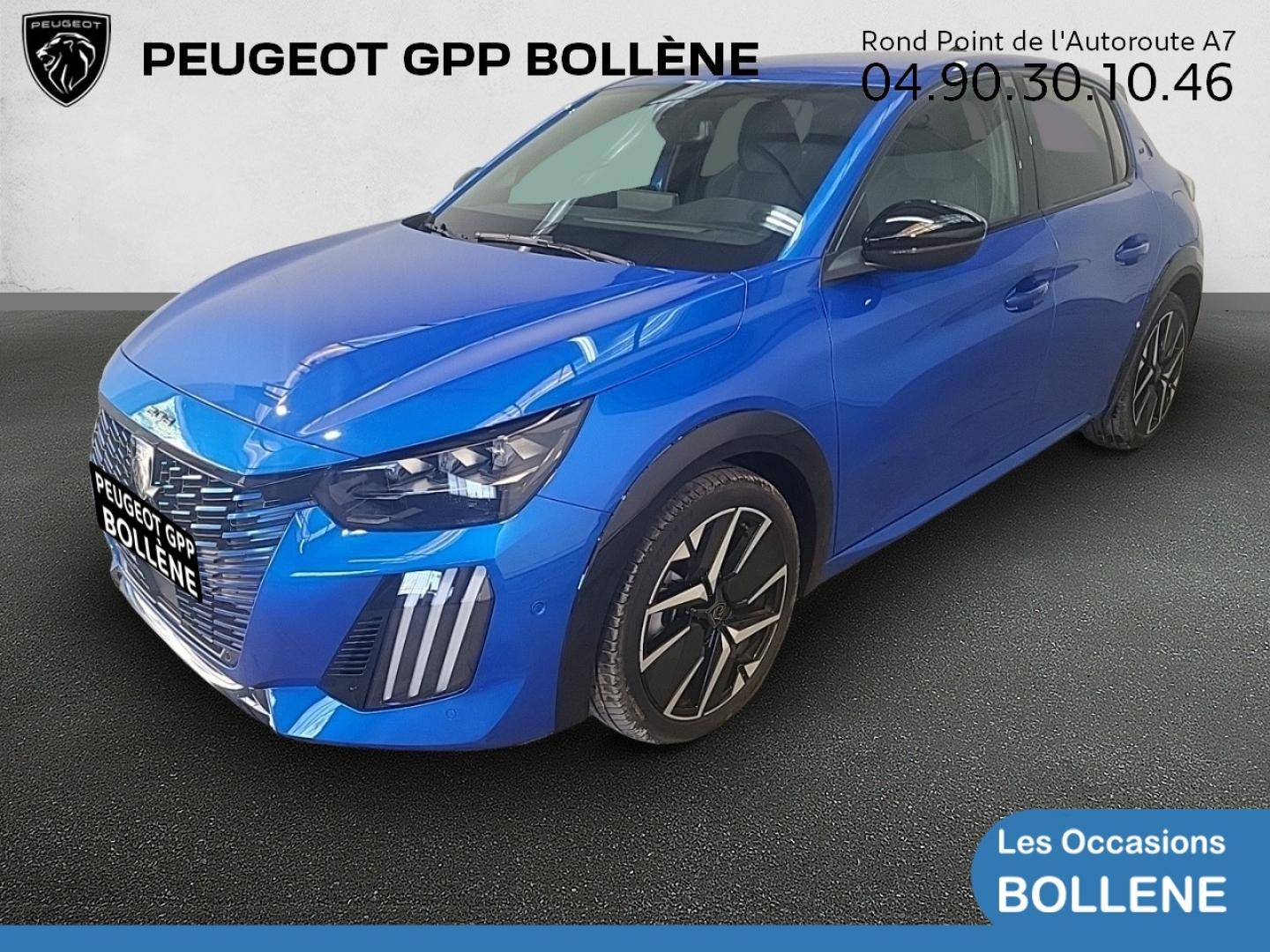 Vente occasion PEUGEOT 208 1.2 Hybrid 100ch GT e-DCS6 - Prix : 18990€ - GPP Peugeot Bollène