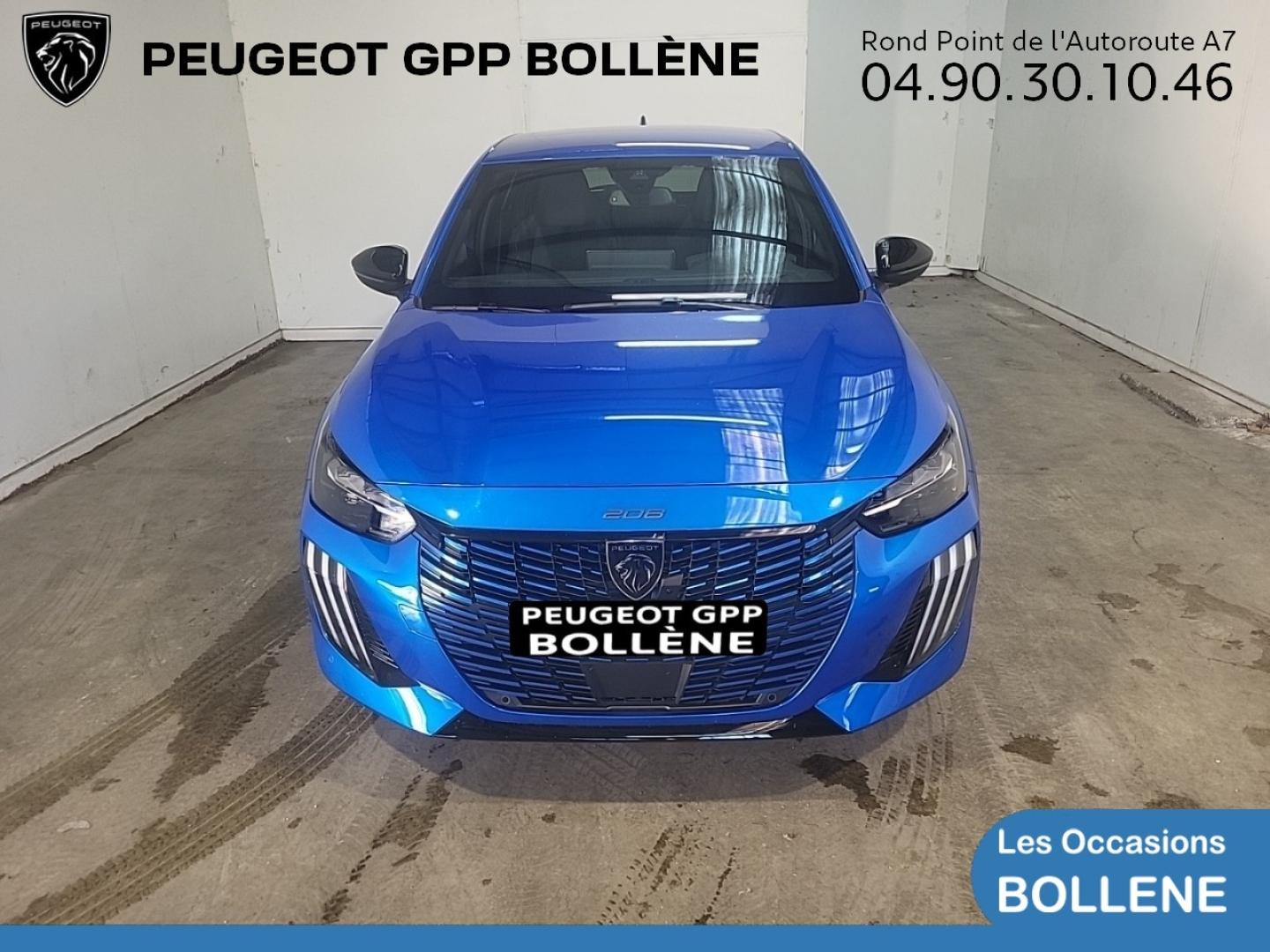 Vente occasion PEUGEOT 208 1.2 Hybrid 100ch GT e-DCS6 - Prix : 18990€ - GPP Peugeot Bollène