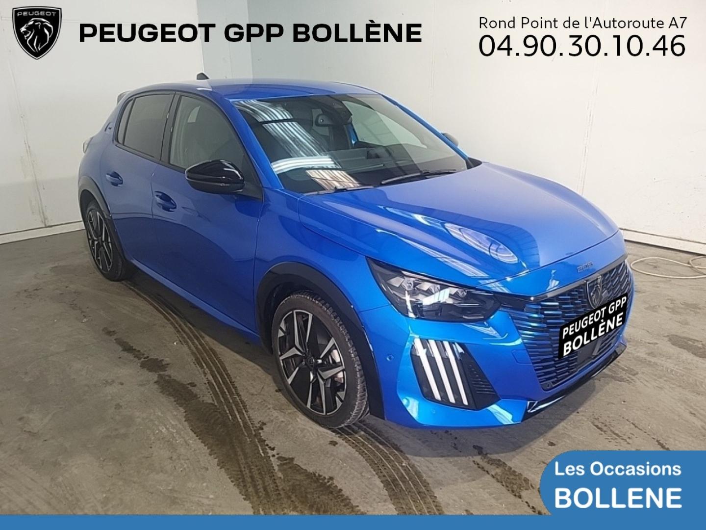 Vente occasion PEUGEOT 208 1.2 Hybrid 100ch GT e-DCS6 - Prix : 18990€ - GPP Peugeot Bollène