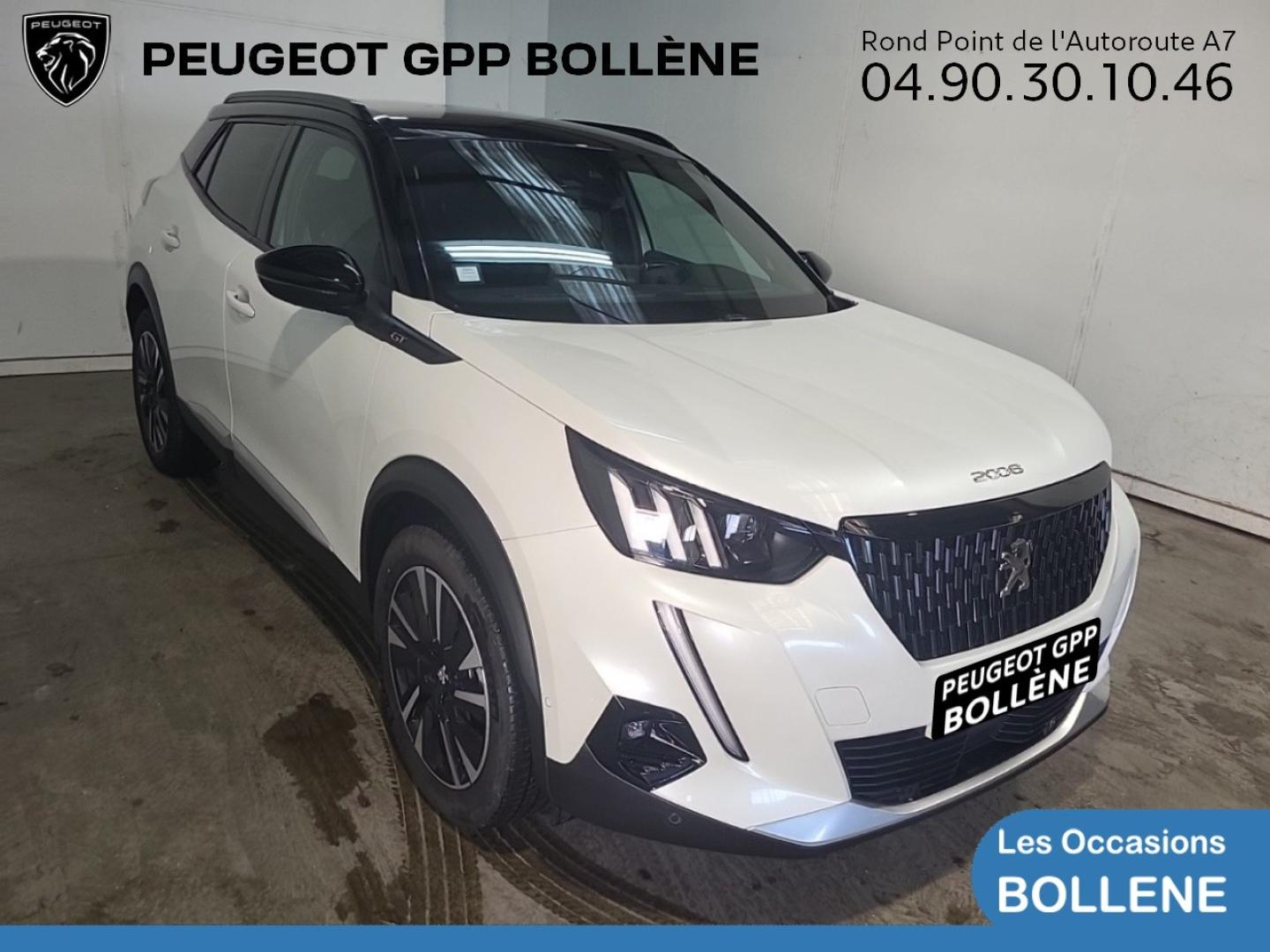 Vente occasion PEUGEOT 2008 1.2 PureTech 130ch S&S GT EAT8 - Prix : 14990€ - GPP Peugeot Bollène