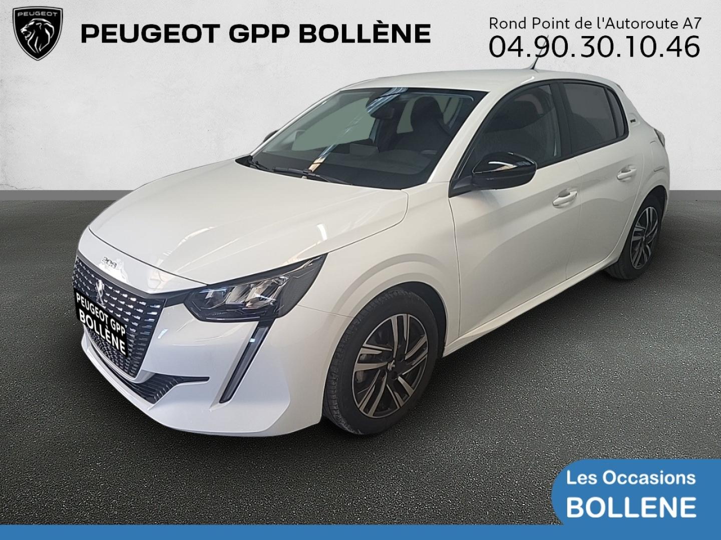 Vente occasion PEUGEOT 208 1.2 PureTech 100ch S&S Style - Prix : 14990€ - GPP Peugeot Bollène