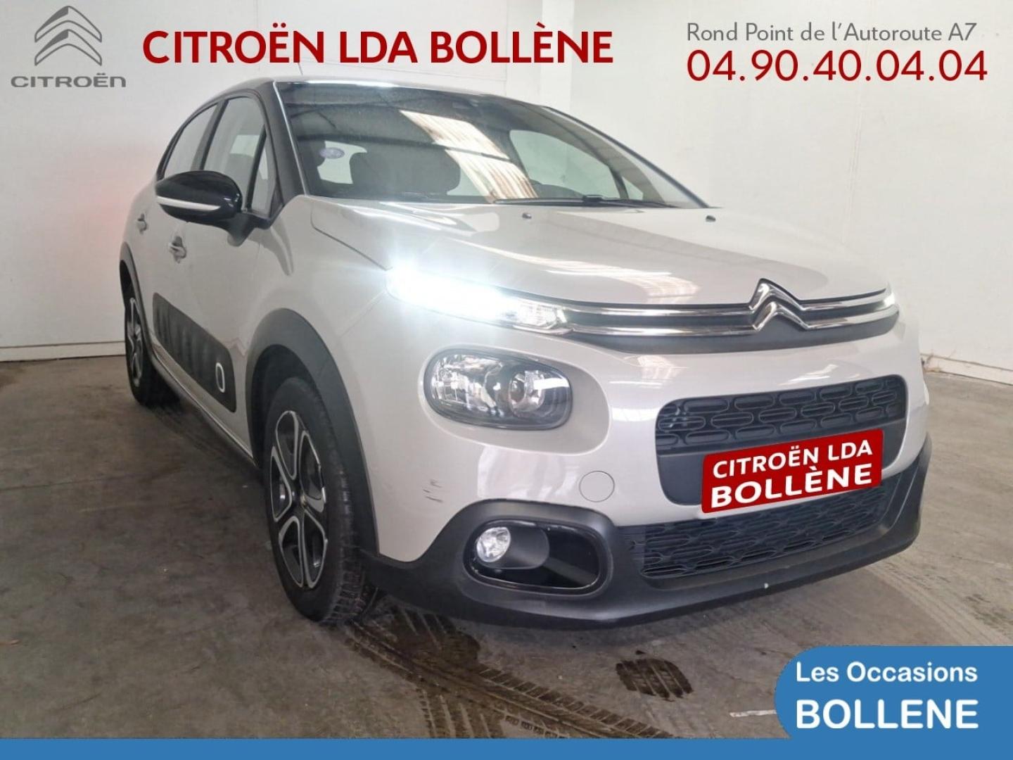 Vente occasion CITROEN C3 PureTech 82ch Shine S&S E6.d - Prix : 9490€ - LDA Citroën Bollène