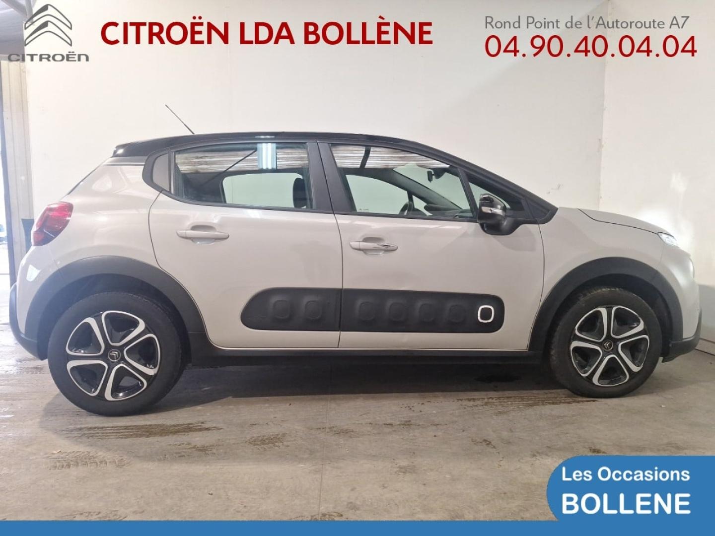 Vente occasion CITROEN C3 PureTech 82ch Shine S&S E6.d - Prix : 9490€ - LDA Citroën Bollène