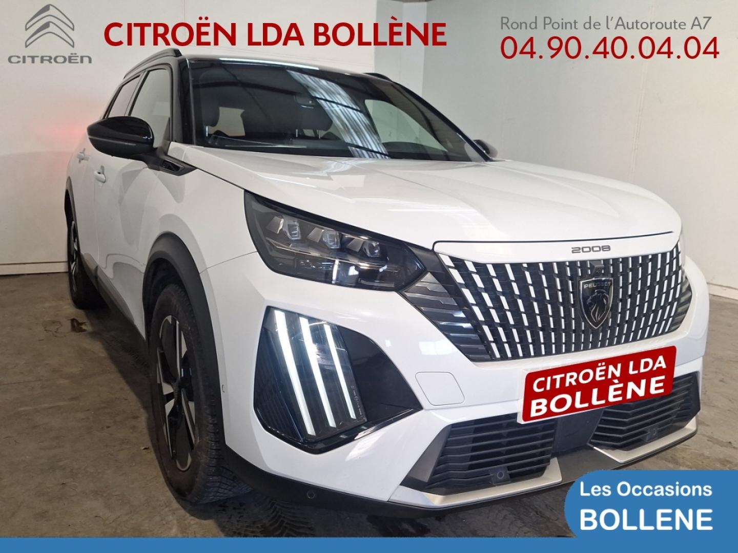 Vente occasion PEUGEOT 2008 1.5 BlueHDi 130ch S&S Allure EAT8 - Prix : 21490€ - LDA Citroën Bollène