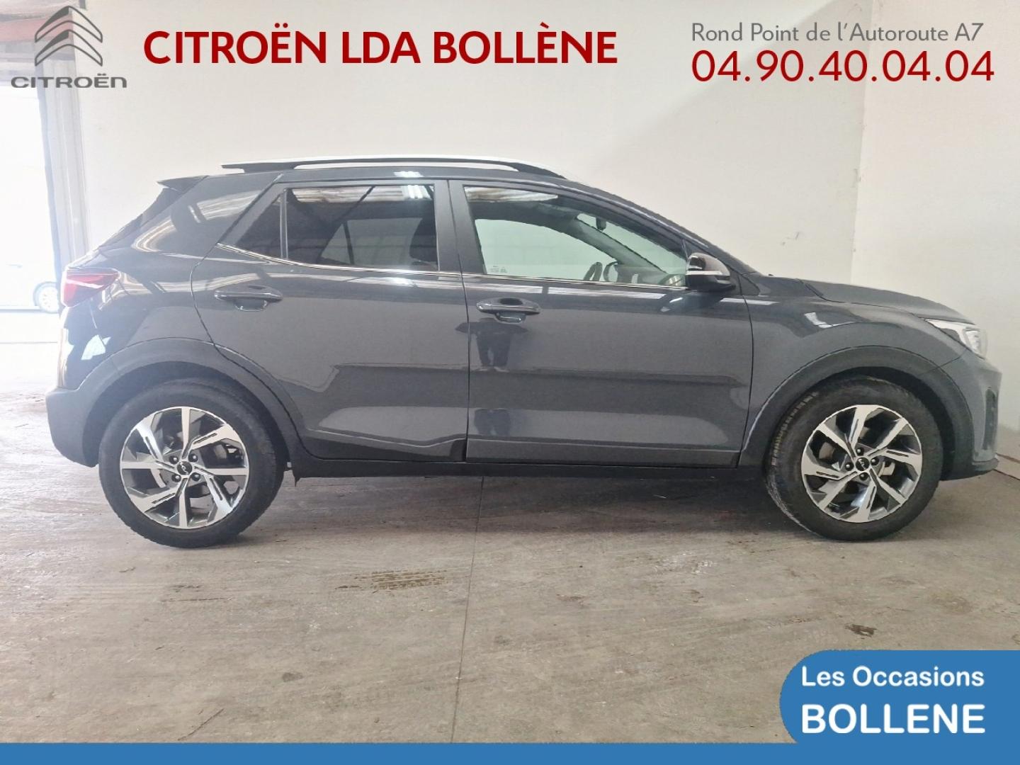 Vente occasion KIA Stonic 1.0 T-GDi 120ch MHEV GT Line DCT7 - Prix : 16490€ - LDA Citroën Bollène